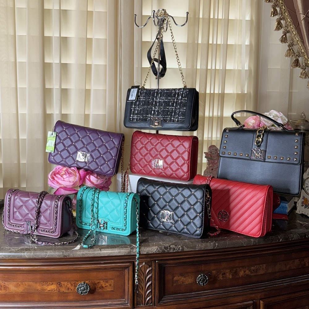 $800 RESELLER  ALL 8  BADGLEY MISCHKA BAG CROSSBODY BAG - Picture 3 of 13